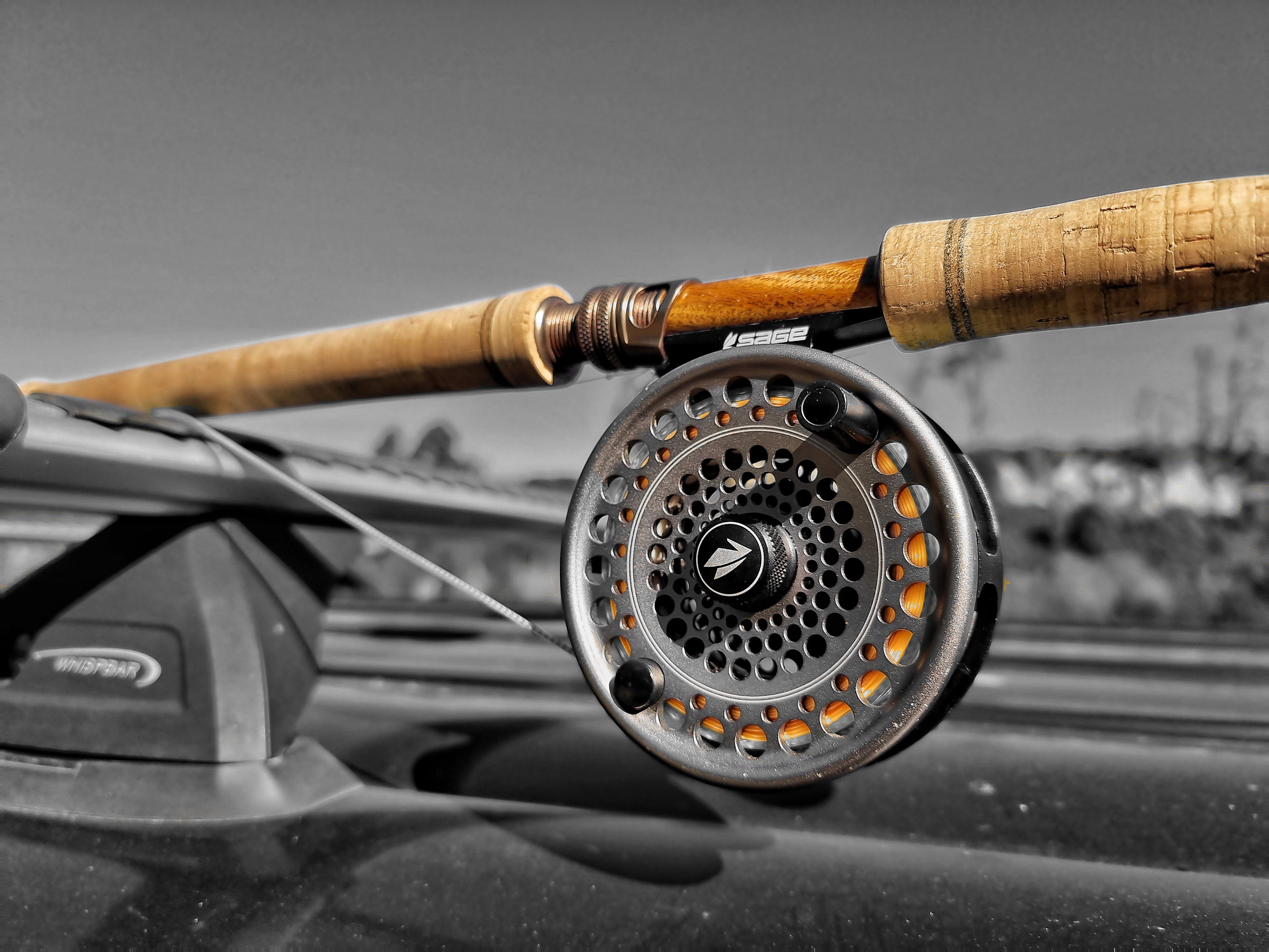 Traditional and Fly fishing rods reels - sporting goods - by owner