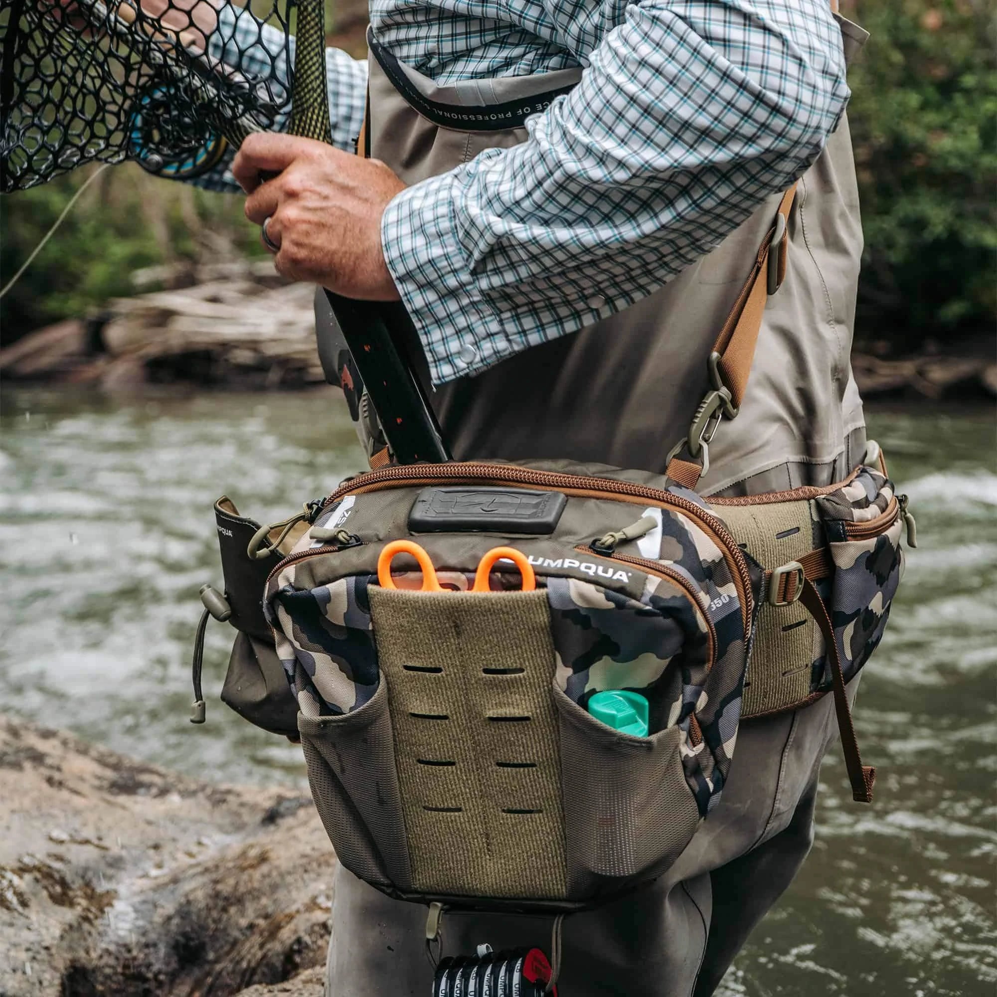 Simms Fishing Dry Creek Z Hip Pack Olive