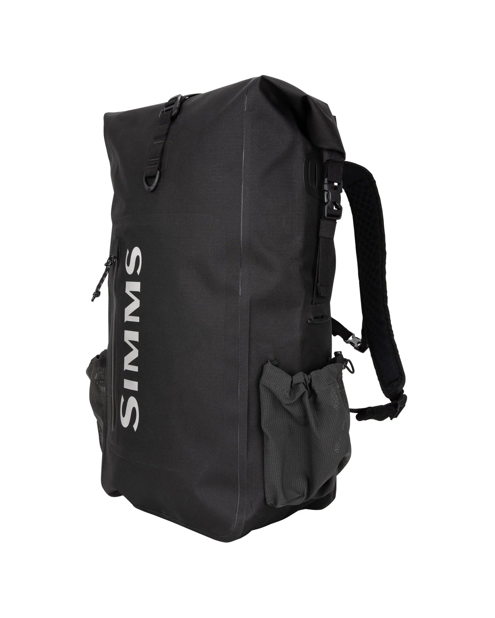 Simms Dry Creek Rolltop Backpack - Black – Sportinglife Turangi