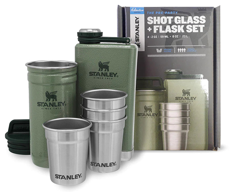 Stanley Shot Glass Adventure Set 4 x 59 ml black