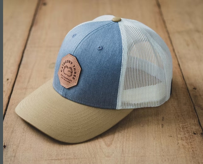 C3 Mesh Trucker Leather