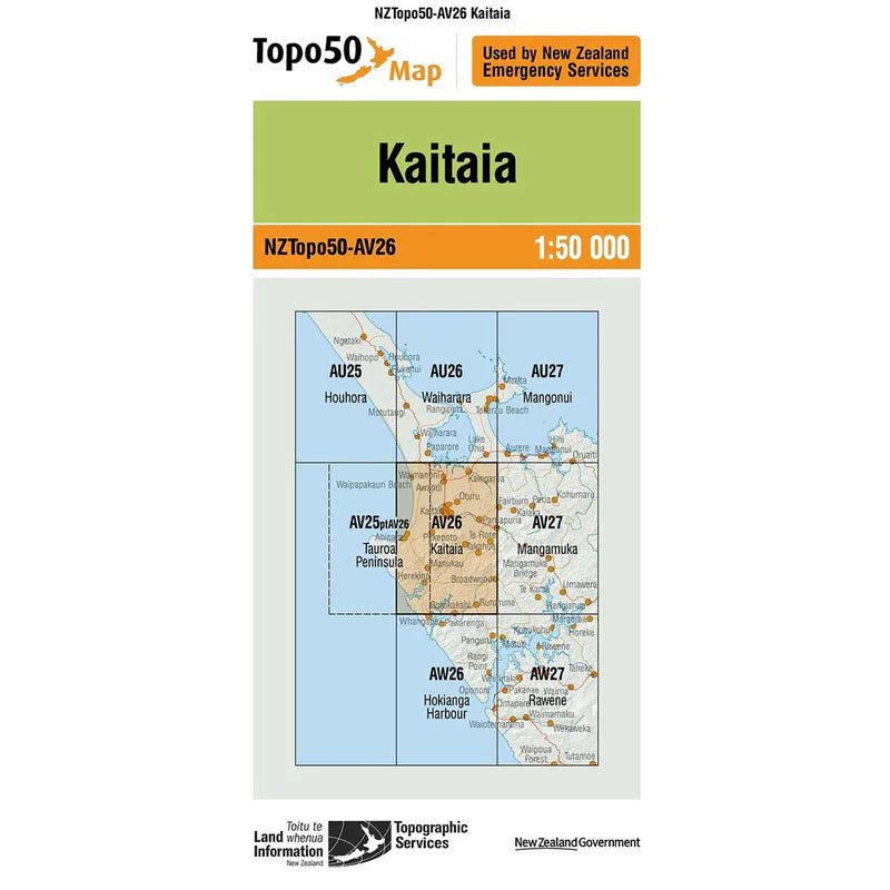 NZ Topo 50 Maps