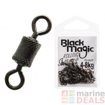 Black Magic Rolling swivels