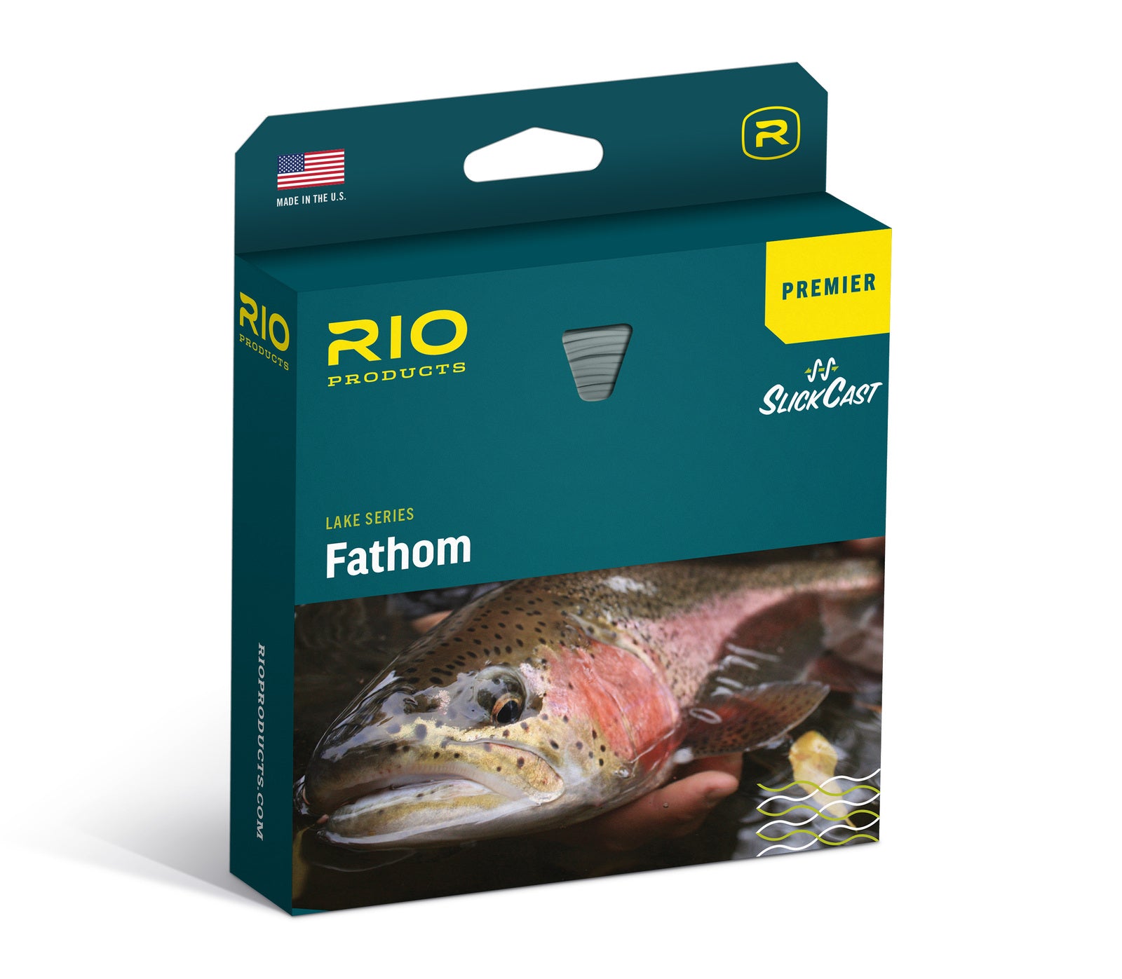 RIO Products Mainstream Trout Fly Line, Full Sinking Fly Line, Easy Casting  : : Sports & Outdoors